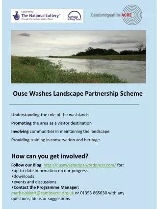 Ouse Washes Landscape Partnership Scheme