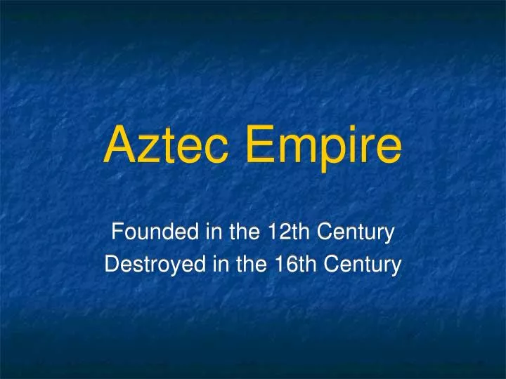 aztec empire