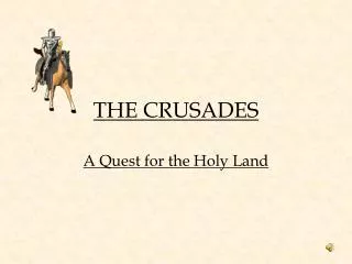 the crusades