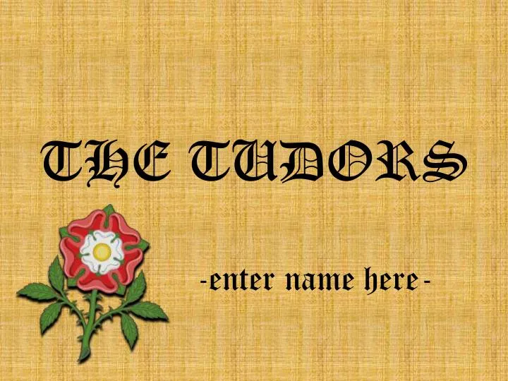 the tudors