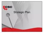 Strategic Plan - slide 1