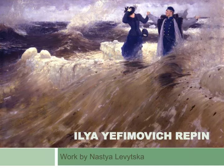 ilya yefimovich repin