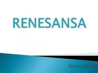 renesansa