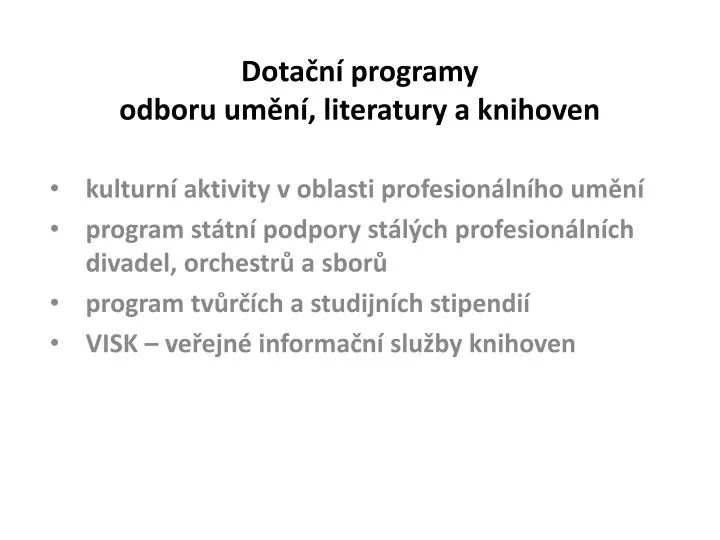 dota n programy odboru um n literatury a knihoven