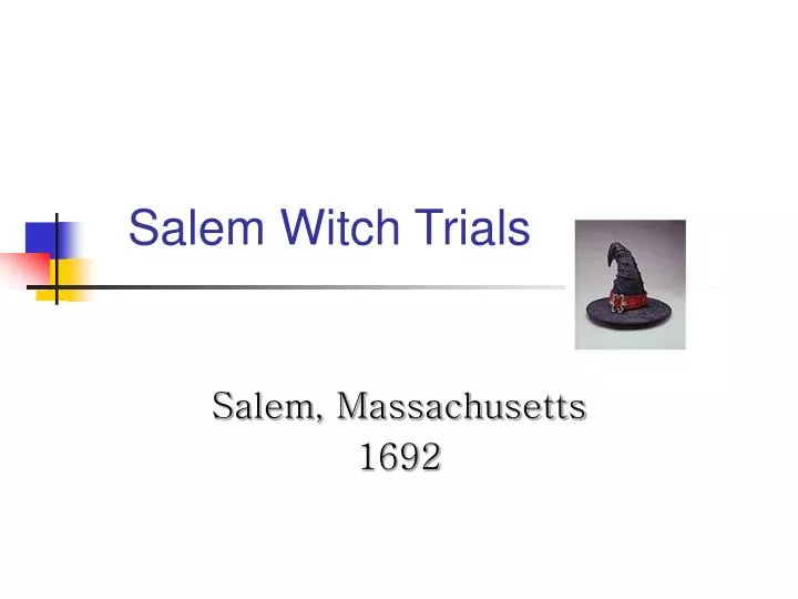 salem witch trials