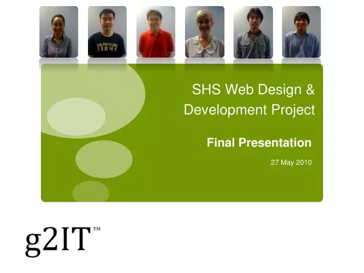 shs web design development project