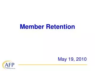 Member Retention