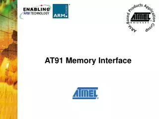 AT91 Memory Interface