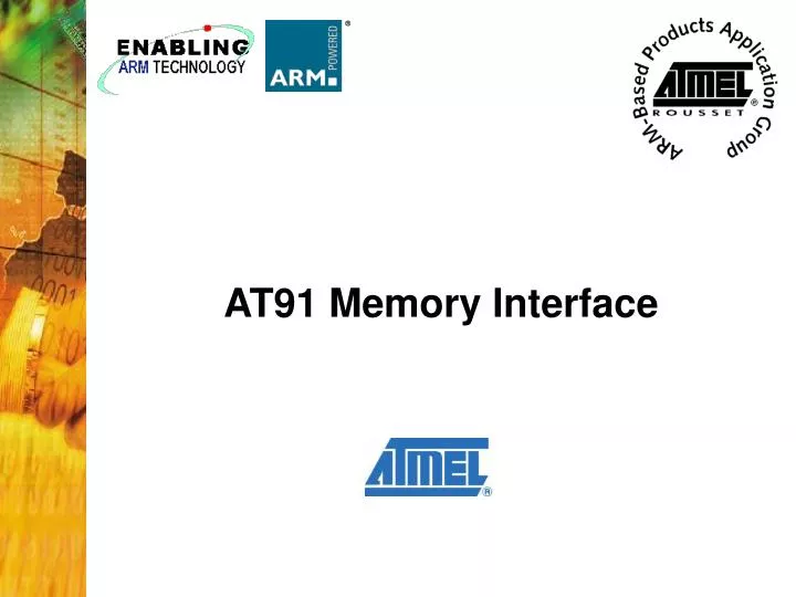 at91 memory interface