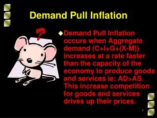 Demand Pull Inflation