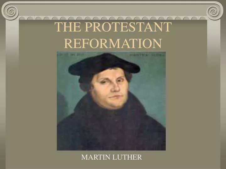 the protestant reformation