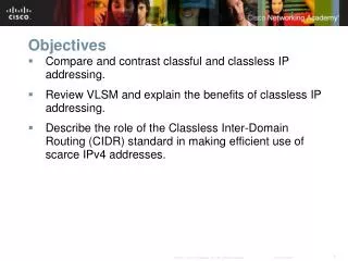 objectives