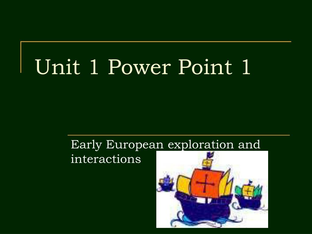 PPT - Unit 1 Power Point 1 PowerPoint Presentation, free download - ID ...