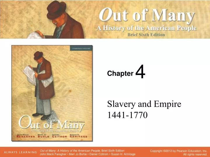 slavery and empire 1441 1770