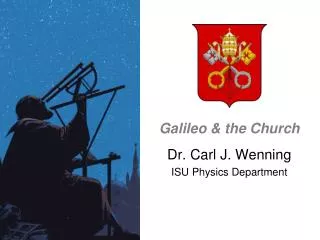 Galileo &amp; the Church