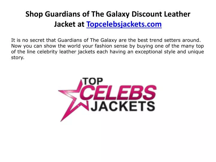 shop guardians of the galaxy discount leather jacket at topcelebsjackets com