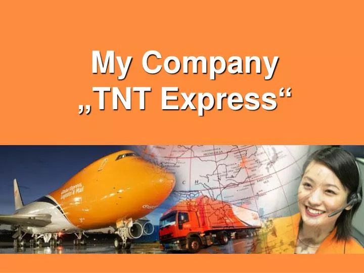 my company tnt express