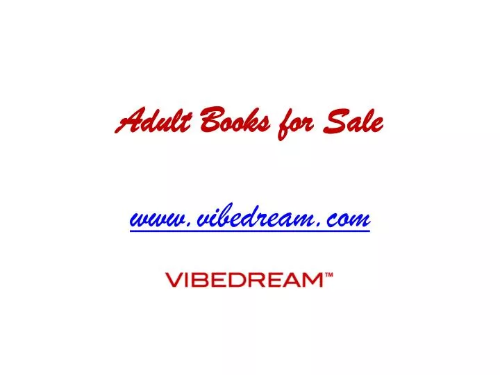 adult books for sale