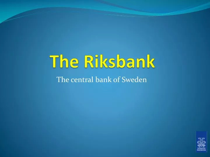 the riksbank