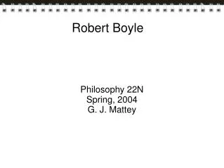 Robert Boyle