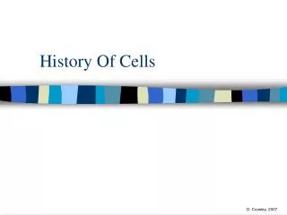 History Of Cells