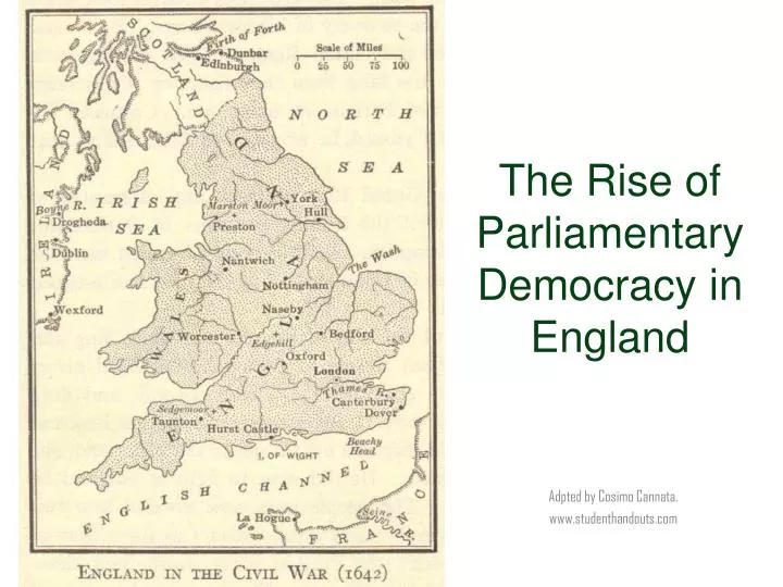 the rise of parliamentary democracy in england