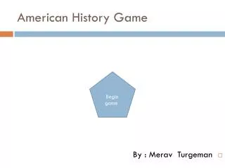 American History Game