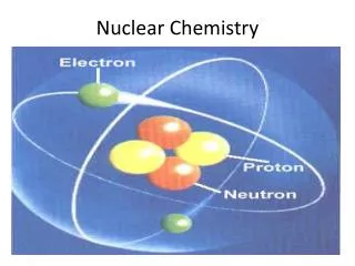 Nuclear Chemistry