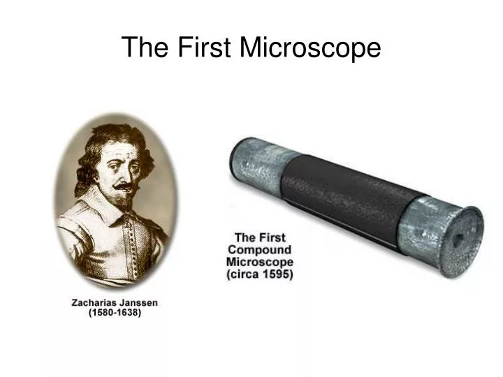 the first microscope