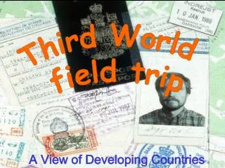 Third World field trip
