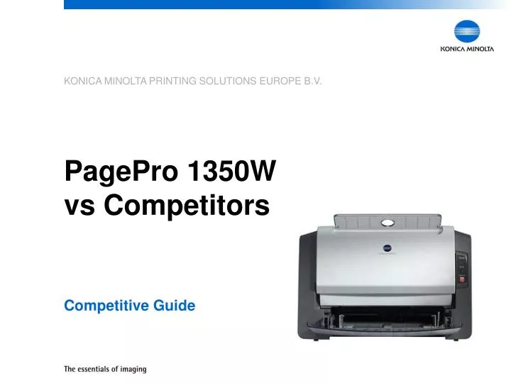 pagepro 1350w vs competitors