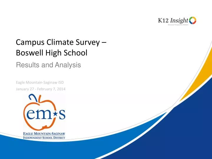 campus climate survey boswell high school
