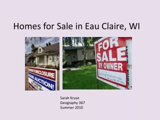 Homes for Sale in Eau Claire, WI