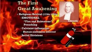 The First Great Awakening