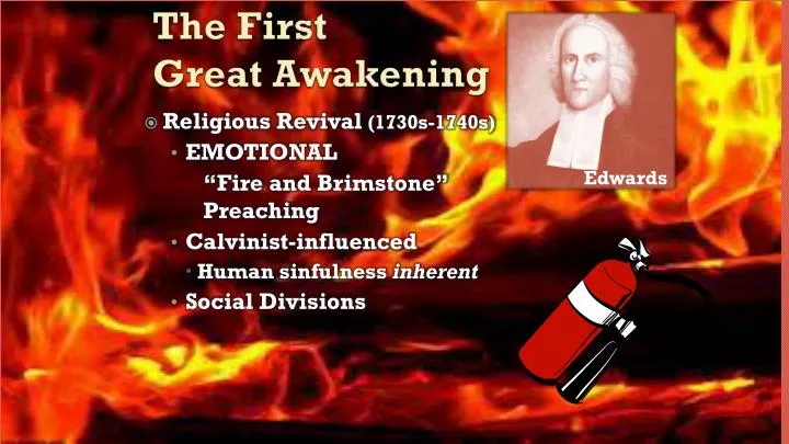 the first great awakening