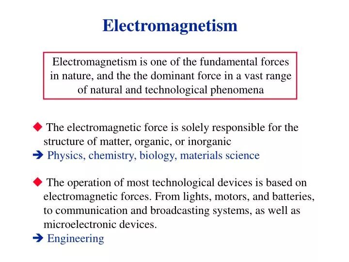 electromagnetism