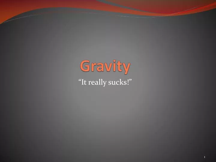 Ppt Gravity Powerpoint Presentation Free Download Id5837060 3910