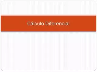 c lculo diferencial