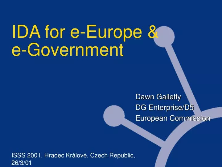 ida for e europe e government