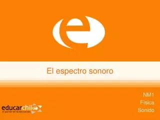 el espectro sonoro
