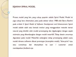 sejarah spiral model