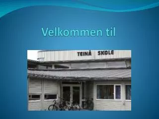 velkommen til