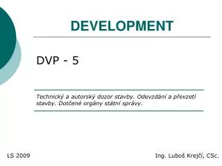 development