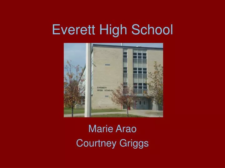 everett high school