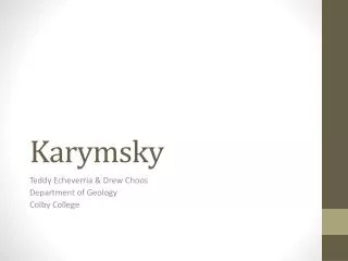 Karymsky