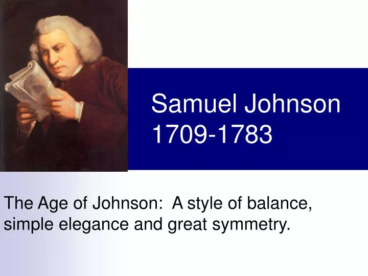 samuel johnson 1709 1783