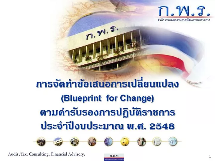 blueprint for change 2548