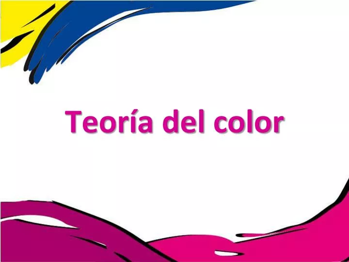 teor a del color