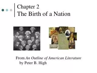 Chapter 2 The Birth of a Nation