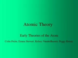 Atomic Theory